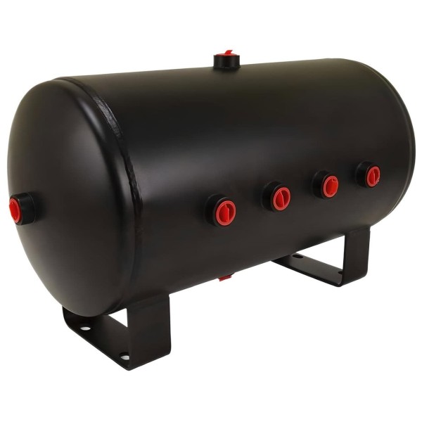 5 Gallon Aluminum Air Tank With Eight Ports 5 Gallon Aluminum Air Tank With Eight Ports
