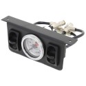 Airlift 26229 Dual Paddle Switch Panel With Gauge DUAL NEEDLE GAUGE WITH TWO PADDLE SWITCHES – 200 PSI