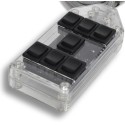 Clear 7-Switch Rocker Switch Box Clear 7-Switch Rocker Switch Box