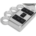 Billet Brass Knuckle 7-Switch Rocker Switch Box Billet Brass Knuckle 7-Switch Rocker Switch Box