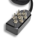 Black 7-Switch Toggle Switch Box Black 7-Switch Toggle Switch Box