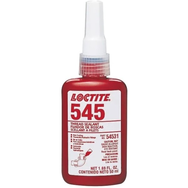 Loctite Loctite 545 - 50ml Bottle 54531 Loctite Loctite 545 - 50ml Bottle 54531