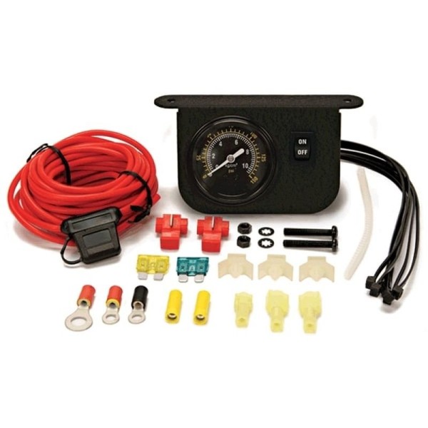 Illuminated Dash Panel Gauge Kit (150 PSI, 30 Amp) Illuminated Dash Panel Gauge Kit (150 PSI, 30 Amp)