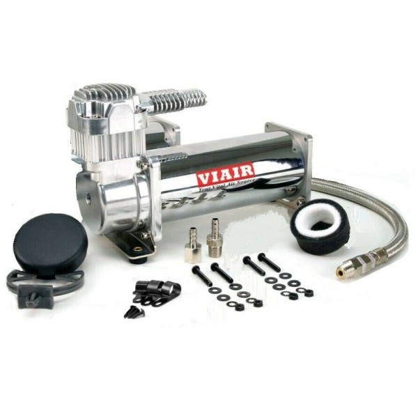 444c Single Air Compressor in Chrome 444c Single Air Compressor in Chrome